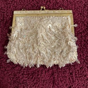 2/$12 Vintage beaded clutch